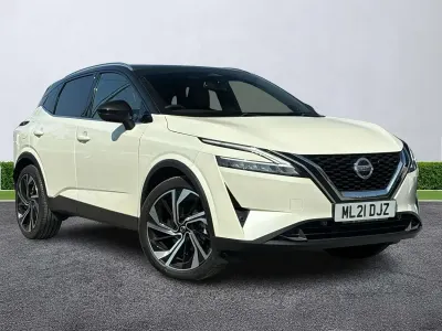 Used Nissan Qashqai Tekna+ 158 HP (116 kW) 2021 White SUV
