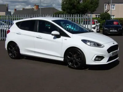 Used Ford Fiesta ST-Line 2020 White Hatchback