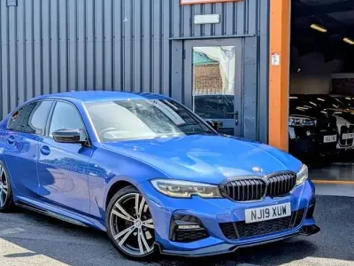 Used BMW 320 M Sport 184 HP (135 kW) 2019 Blue Sedan