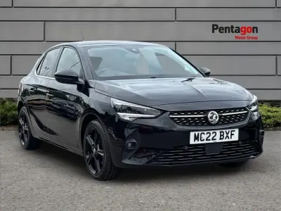 Used Vauxhall Corsa Edition 73 HP (53 kW) 2022 Black Hatchback