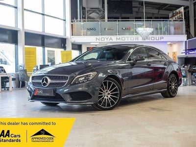 Used Mercedes CLS220 AMG line 177 HP (130 kW) 2016 Grey Coupe