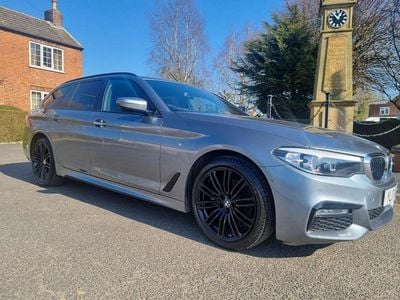 Blue Used 2017 BMW 520 M Sport Estate | £13,995 (A bit pricey)