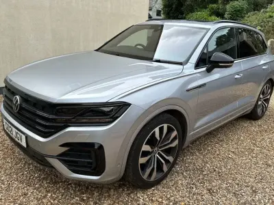 Used VW Touareg Black Edition 286 HP (210 kW) 2021 Silver SUV