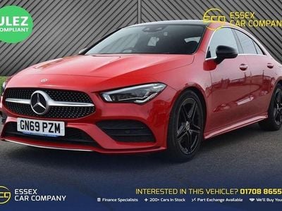 Red Used 2019 Mercedes CLA180 AMG Line Premium Plus Sedan | £19,895 (Fair price)