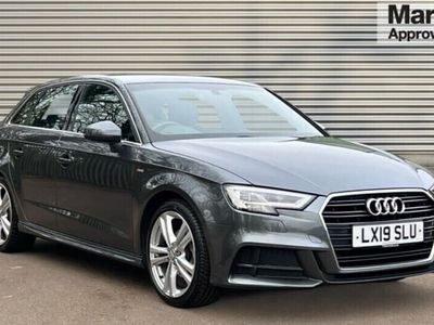 used Audi A3 Sportback (2019/19)S Line 35 TFSI 150PS S Tronic auto 5d