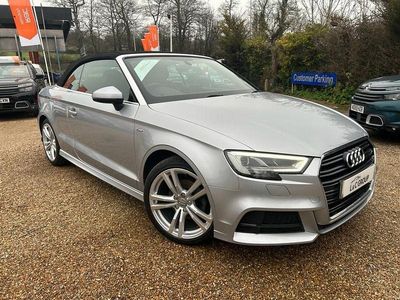 Used Audi A3 Cabriolet S-Line 2017 Silver Cabriolet