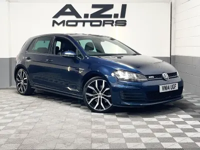 Used VW Golf VII GTD 2014 Blue Hatchback