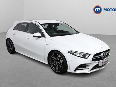 Used Mercedes A35 AMG Executive 306 HP (225 kW) 2021 White Hatchback