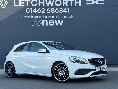 Used Mercedes A250 AMG 218 HP (160 kW) 2017 White Hatchback