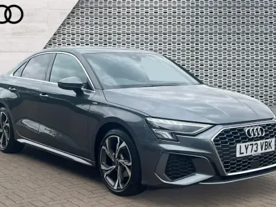 Used Audi A3 S-Line 150 HP (110 kW) 2024 Grey Sedan