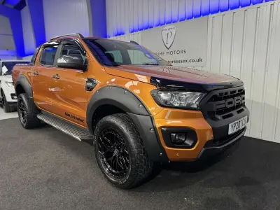 Used Ford Ranger Wildtrack 200 HP (147 kW) 2020 Orange Pickup