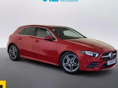 Used Mercedes A180 Executive 136 HP (100 kW) 2019 Red Hatchback