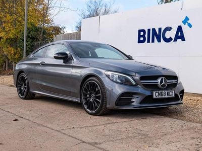 Begagnad Mercedes C43 AMG Premium 2018 Grå Sportkupé