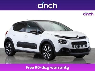 White Used 2019 Citroën C3 Flair Hatchback | £7,999 (Fair price)