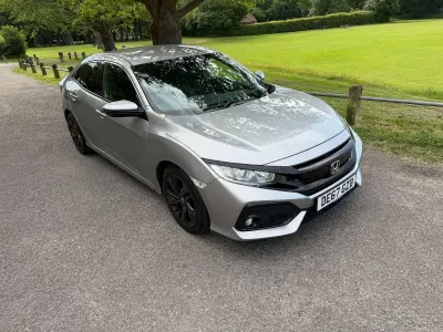 Used Honda Civic SR 129 HP (94 kW) 2017 Silver Hatchback