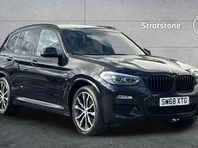 Used BMW X3 M Sport 184 HP (135 kW) 2019 Black SUV