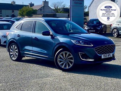 Begagnad Ford Kuga Vignale 150 HK (110 kW) 2021 Blå SUV
