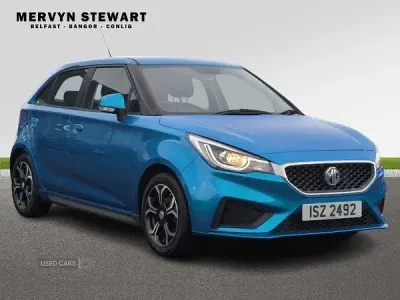 Usado MG MG3 Excite 106 HP (77 kW) 2024 Azul Citadino