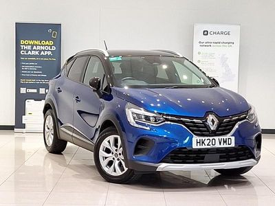 Used Renault Captur Iconic 95 HP (69 kW) 2020 Blue SUV