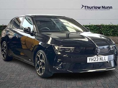 Used Vauxhall Astra Ultimate 130 HP (95 kW) 2023 Black Hatchback