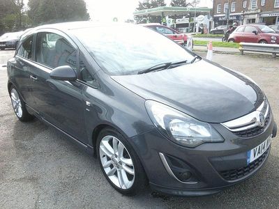 Used Vauxhall Corsa SRi 100 HP (73 kW) 2014 Grey Hatchback