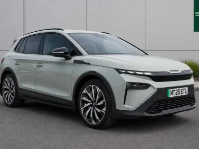 Used Skoda Elroq SportLine 154 kW (210 HP) 2026 Timiano green SUV