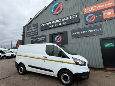 Begagnad Ford Transit Custom 2021 Vit