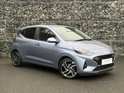 Used Hyundai i10 Premium 2025 Blue Hatchback