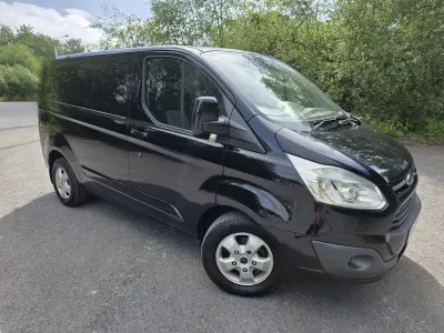 Used Ford Transit Custom Limited 170 HP (125 kW) 2016 Black Van