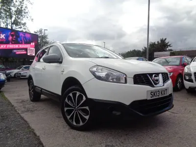 Used Nissan Qashqai +2 N-TEC 117 HP (86 kW) 2013 White SUV