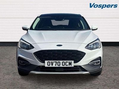 Begagnad Ford Focus Active X 125 HK (91 kW) 2020 Vit Halvkombi