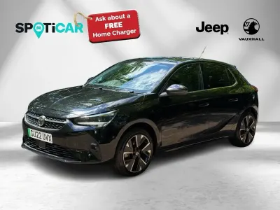 Used Vauxhall Corsa-e Elite 100 kW (136 HP) 2022 Black Hatchback