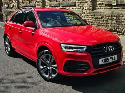 Used Audi Q3 S-Line 150 HP (110 kW) 2015 Red SUV