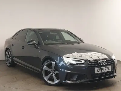 Used Audi A4 Black Edition 150 HP (110 kW) 2019 Grey Sedan