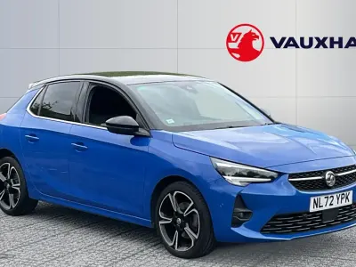Used Vauxhall Corsa Ultimate 101 HP (74 kW) 2022 Blue Hatchback