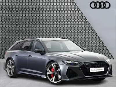 Used Audi RS6 Advanced 591 HP (434 kW) 2021 Grey Estate