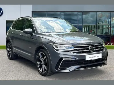 Used VW Tiguan R-line 150 HP (110 kW) 2023 Dolphin grey metallic SUV
