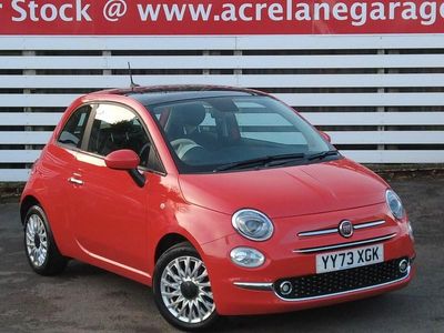 Used Fiat 500 2023 Orange Hatchback