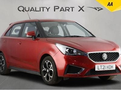 Used MG MG3 Exclusive 106 HP (77 kW) 2021 Red Hatchback