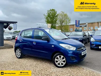 Used Hyundai i10 Classic 2012 Blue Hatchback