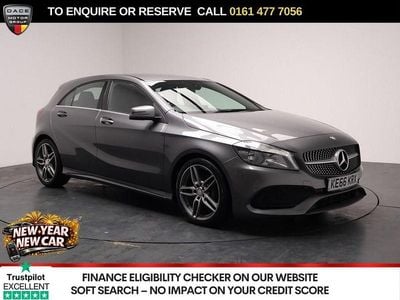Grey Used 2017 Mercedes A160 AMG line Hatchback | £11,970 (Fair price)