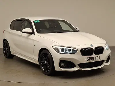 Used BMW 118 M Sport 136 HP (100 kW) 2019 White Hatchback