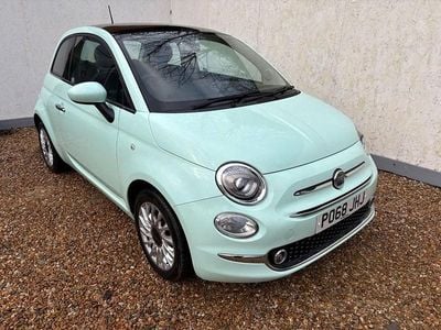 Used Fiat 500 Lounge 69 HP (50 kW) 2018 Green Hatchback