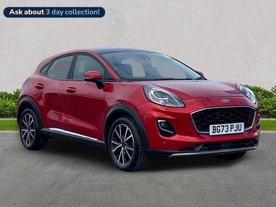 Used Ford Puma Titanium 155 HP (114 kW) 2023 Red SUV
