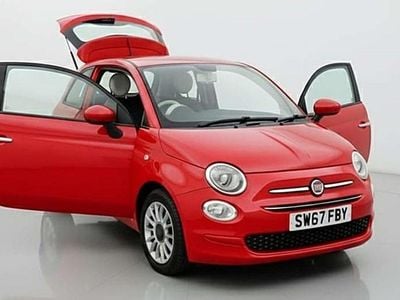 Used Fiat 500 Pop Star 69 HP (50 kW) 2018 Red Hatchback