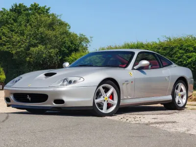 Used Ferrari 575M Maranello 515 HP (378 kW) 2003 Silver Coupe