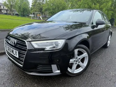 Used Audi A3 Sportback Sport 150 HP (110 kW) 2019 Black Hatchback