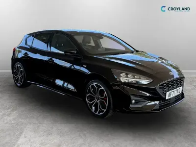 Used Ford Focus ST-Line X 125 HP (91 kW) 2021 Black Hatchback