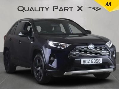 Blue/black Used 2020 Toyota RAV4 Estate | £20,856 (Fair price)