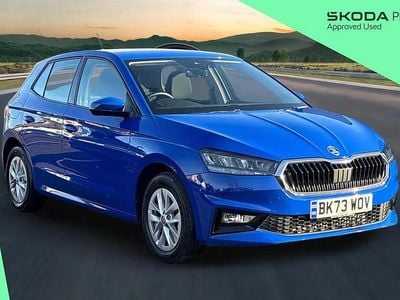 Blue Used 2023 Skoda Fabia Comfort Hatchback | £13,700 (Good price)